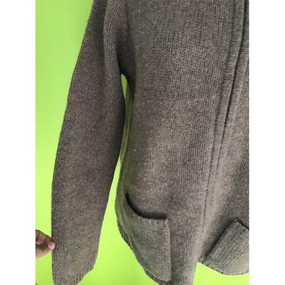 J. Crew Ribbed Collar Pure Wool Knit Sweater M - Picture 4 of 8